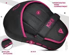 Black and pink focus pad with visible brand logo on a white background