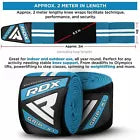Blue knee wraps with product information