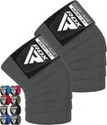 Pair of grey knee wraps