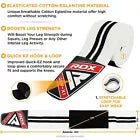 White knee wraps with product information