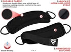 Black ankle straps.