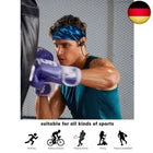 Man wearing boxing gloves and headband